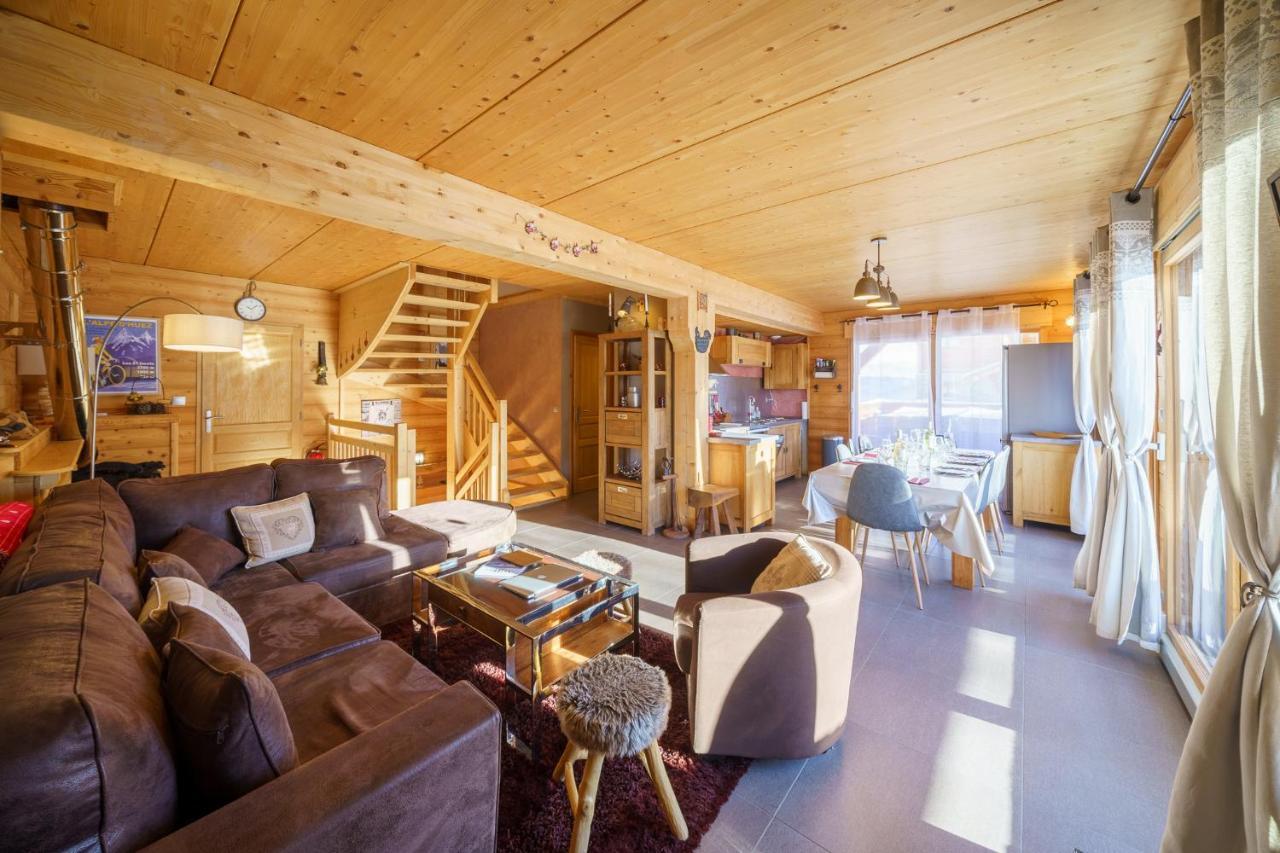 Villa Les Balcons Du Golf Alpe d'Huez Exterior foto