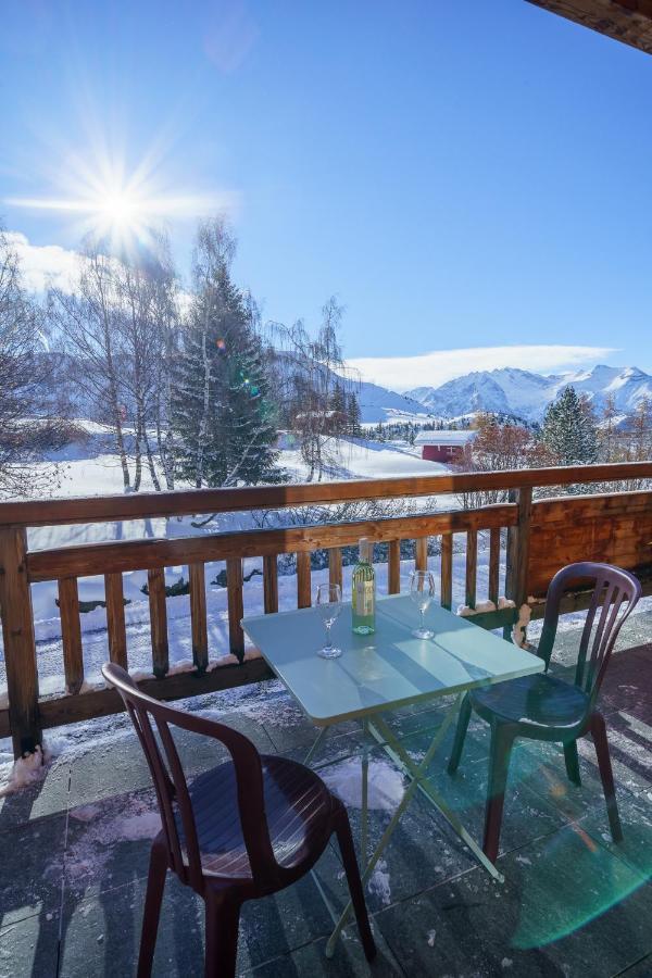 Villa Les Balcons Du Golf Alpe d'Huez Exterior foto