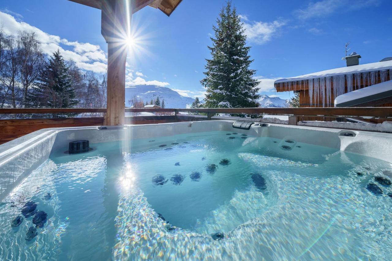 Villa Les Balcons Du Golf Alpe d'Huez Exterior foto