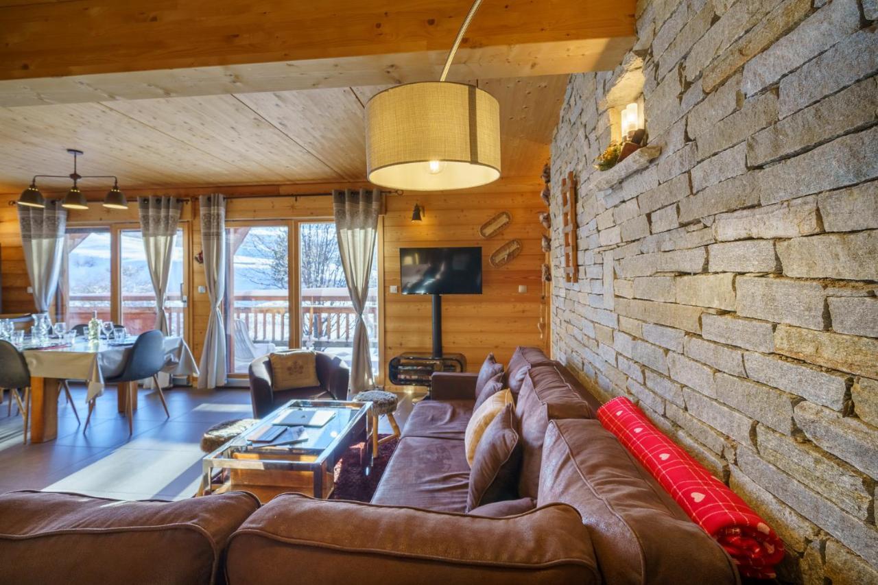 Villa Les Balcons Du Golf Alpe d'Huez Exterior foto