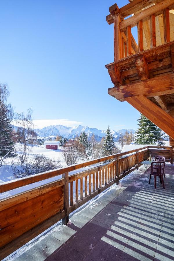 Villa Les Balcons Du Golf Alpe d'Huez Exterior foto