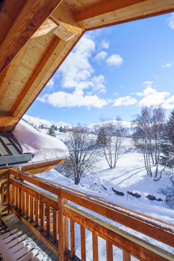 Villa Les Balcons Du Golf Alpe d'Huez Exterior foto