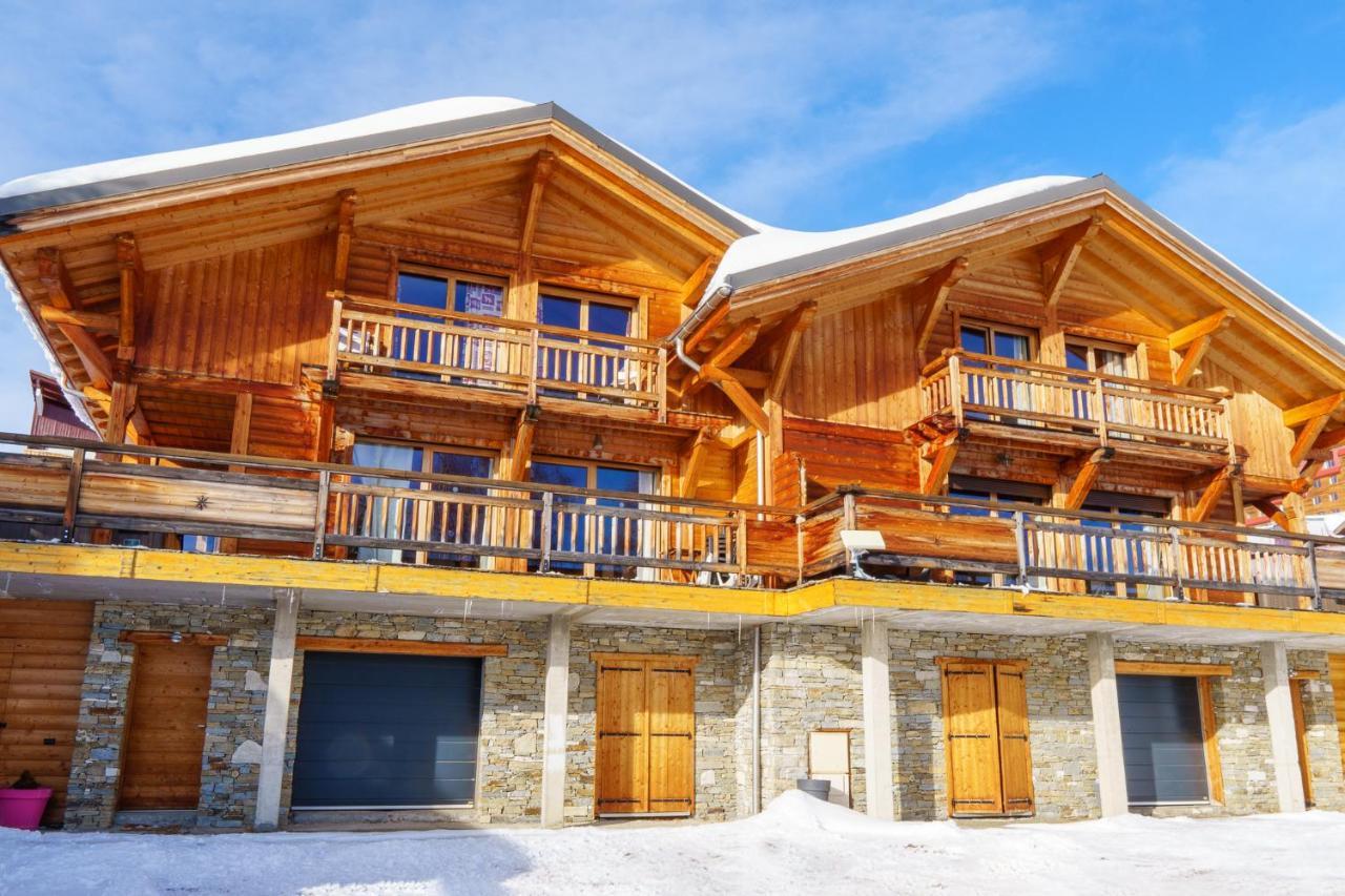 Villa Les Balcons Du Golf Alpe d'Huez Exterior foto