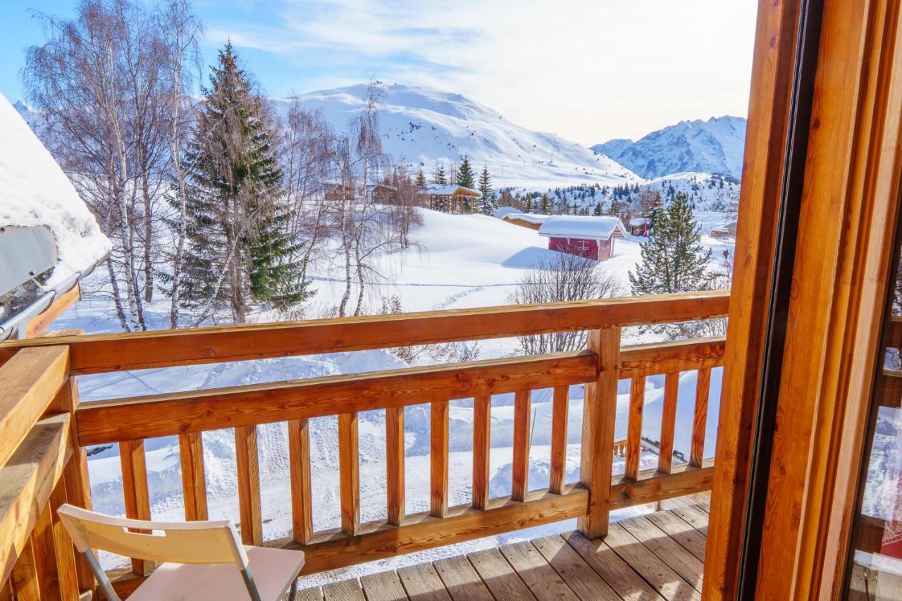 Villa Les Balcons Du Golf Alpe d'Huez Exterior foto