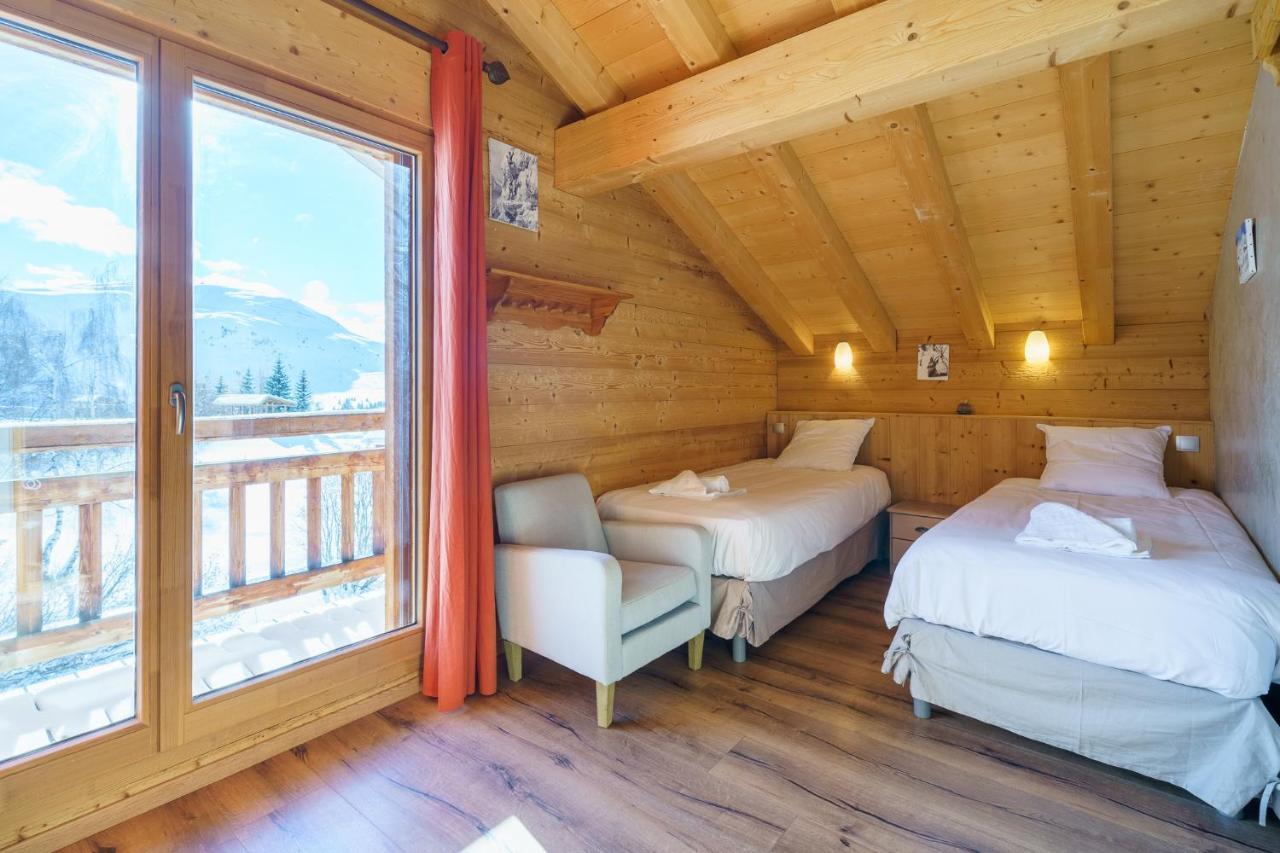 Villa Les Balcons Du Golf Alpe d'Huez Exterior foto