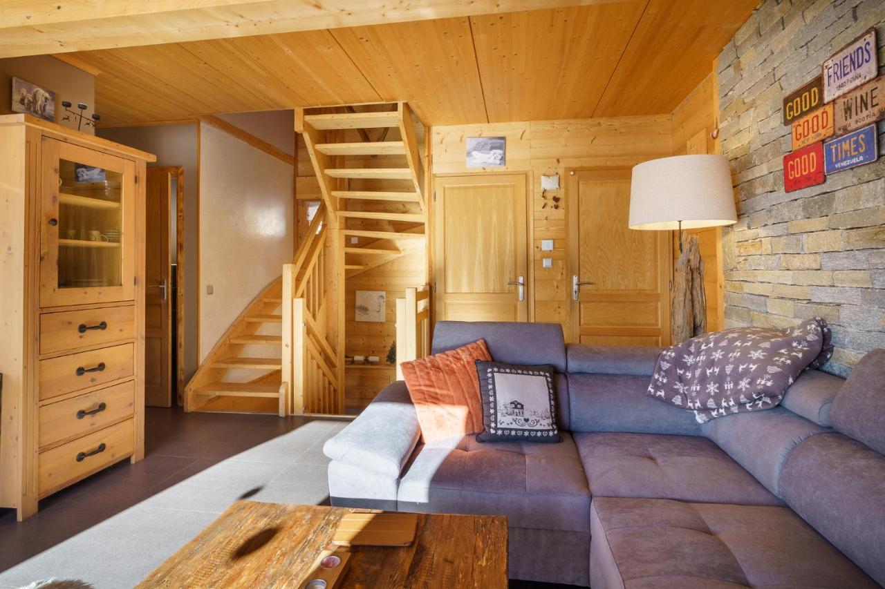 Villa Les Balcons Du Golf Alpe d'Huez Exterior foto