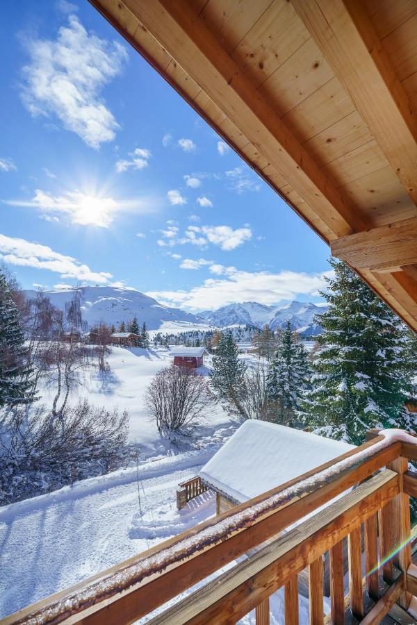 Villa Les Balcons Du Golf Alpe d'Huez Exterior foto