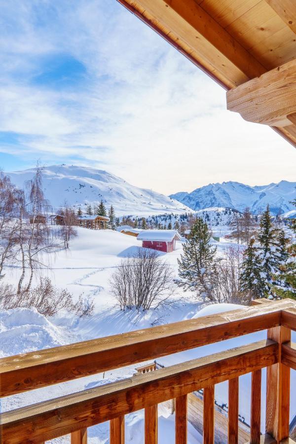 Villa Les Balcons Du Golf Alpe d'Huez Exterior foto