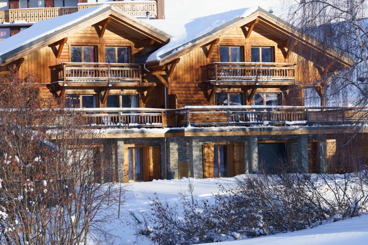 Villa Les Balcons Du Golf Alpe d'Huez Exterior foto